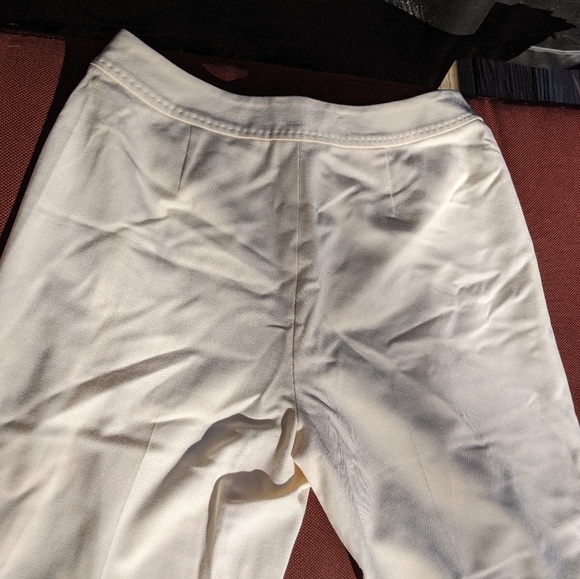 Ann Taylor lined wool cream dress slacks size 8 - Picture 2 of 9